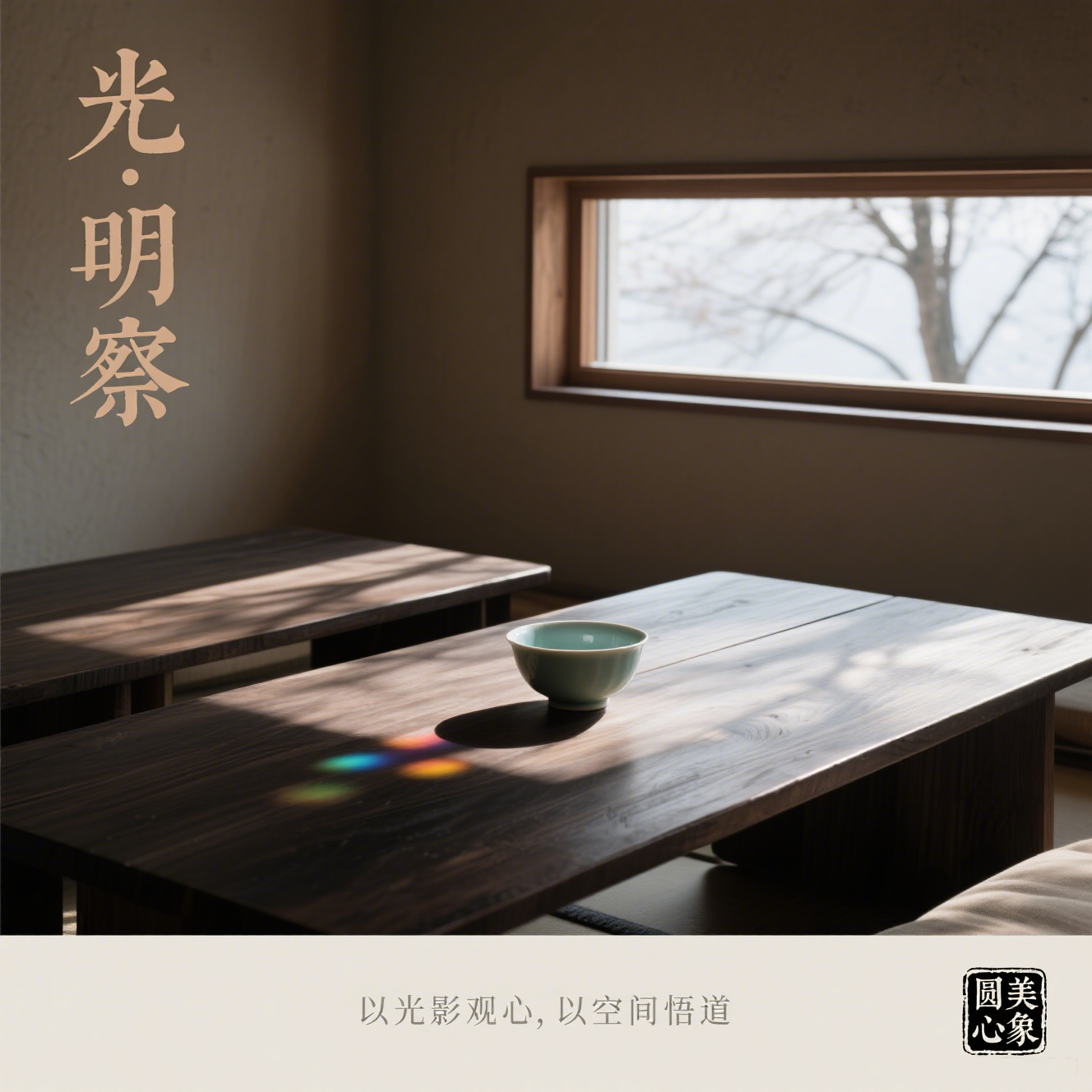 从光影律动看圆美空间调理：思维格局六卦心法的独特视角