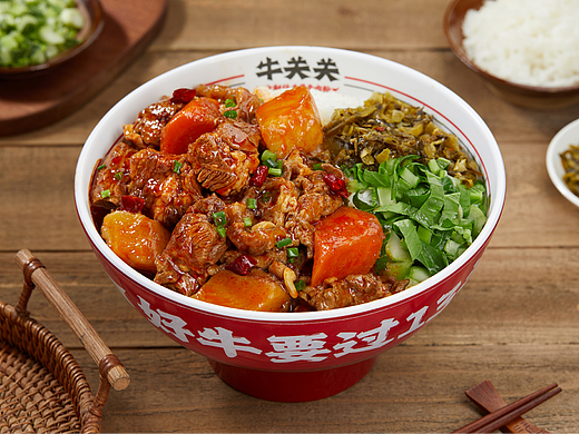 成都美食拍摄快餐牛肉饭肥牛饭菜品拍摄外卖美食摄影