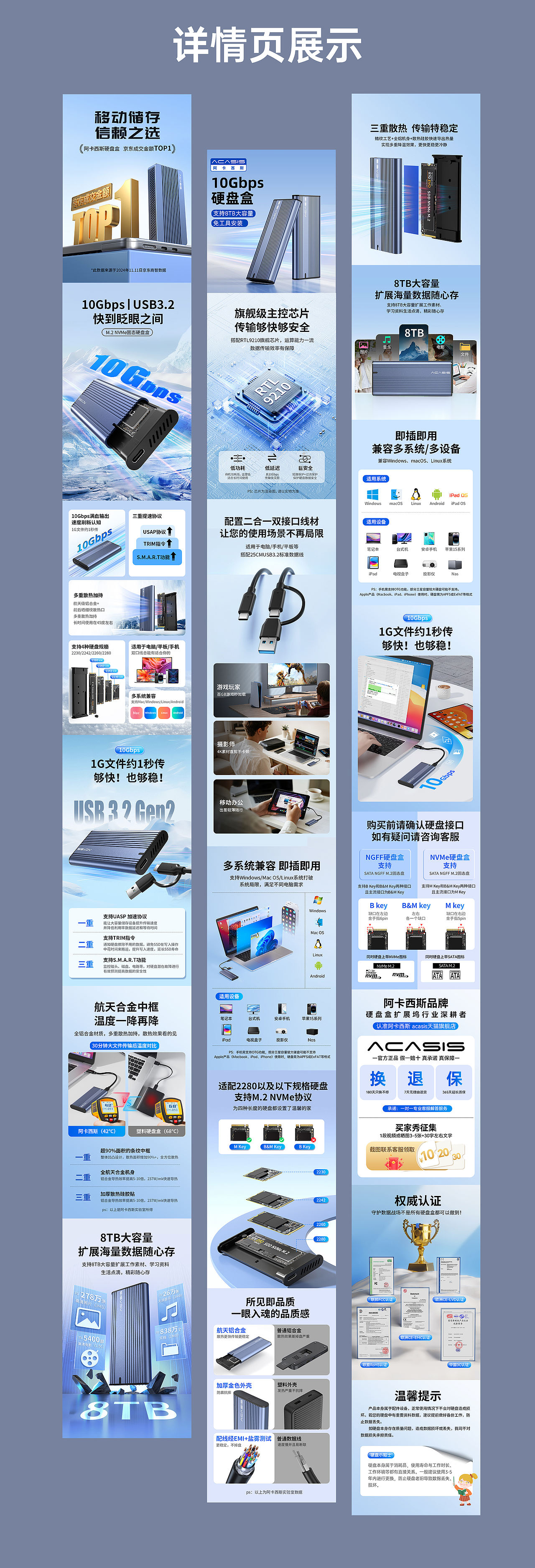 5合1扩展坞（详情页）（图ZMzk1OTIzMTk2） - 电子产品 - 站酷设计师碎碎念吧原创素材 - 站酷ZCOOL