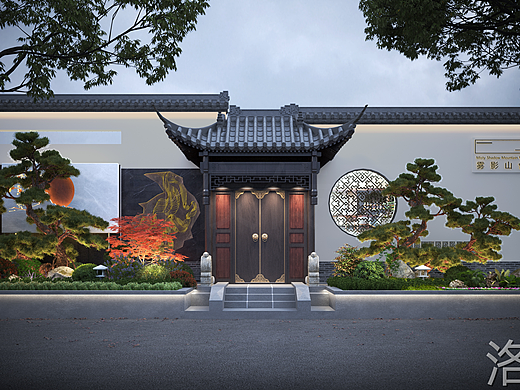 中式别墅美学：一宅一世界，一景一心境
