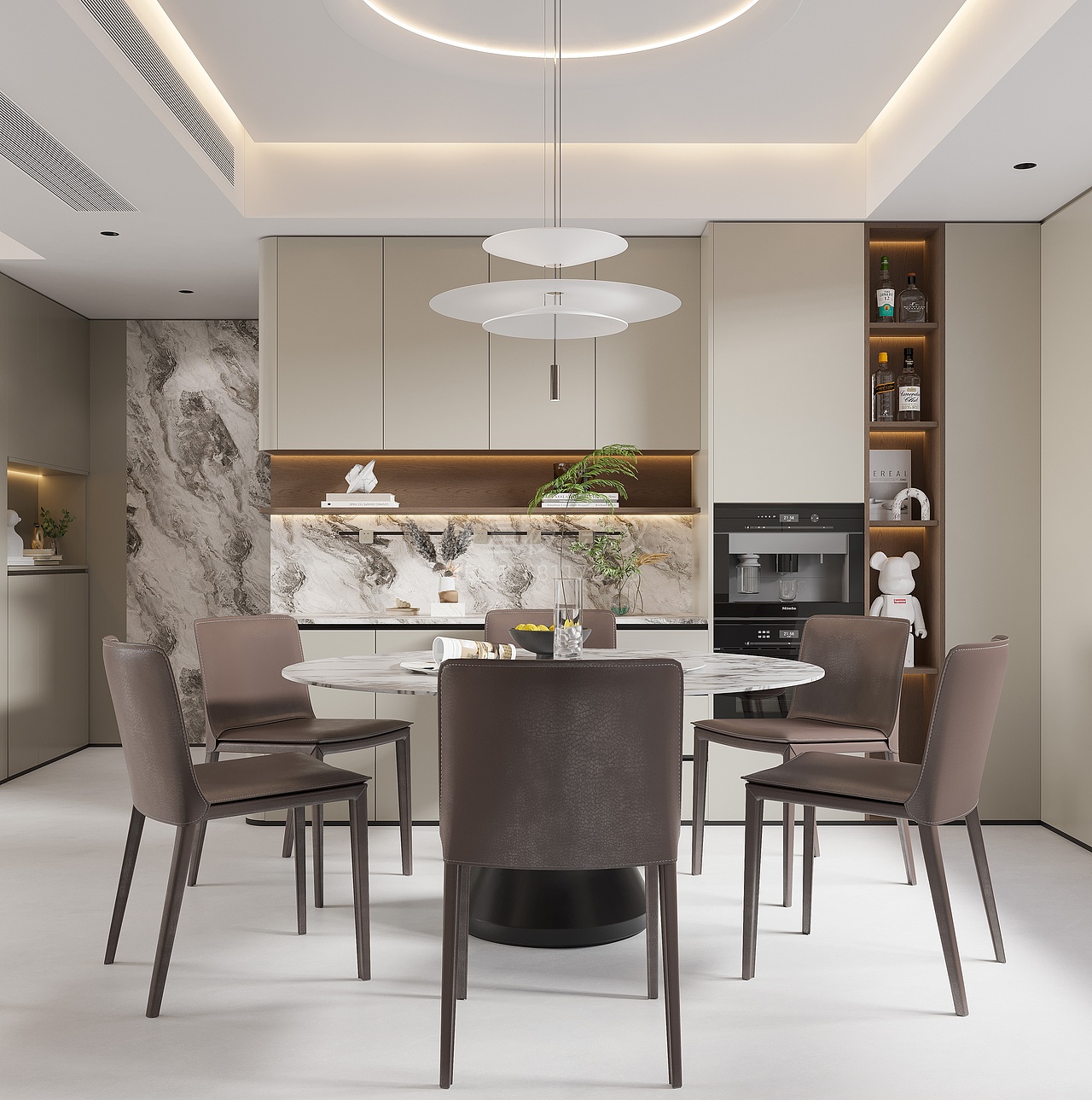 现代别墅丨渲染作品案例