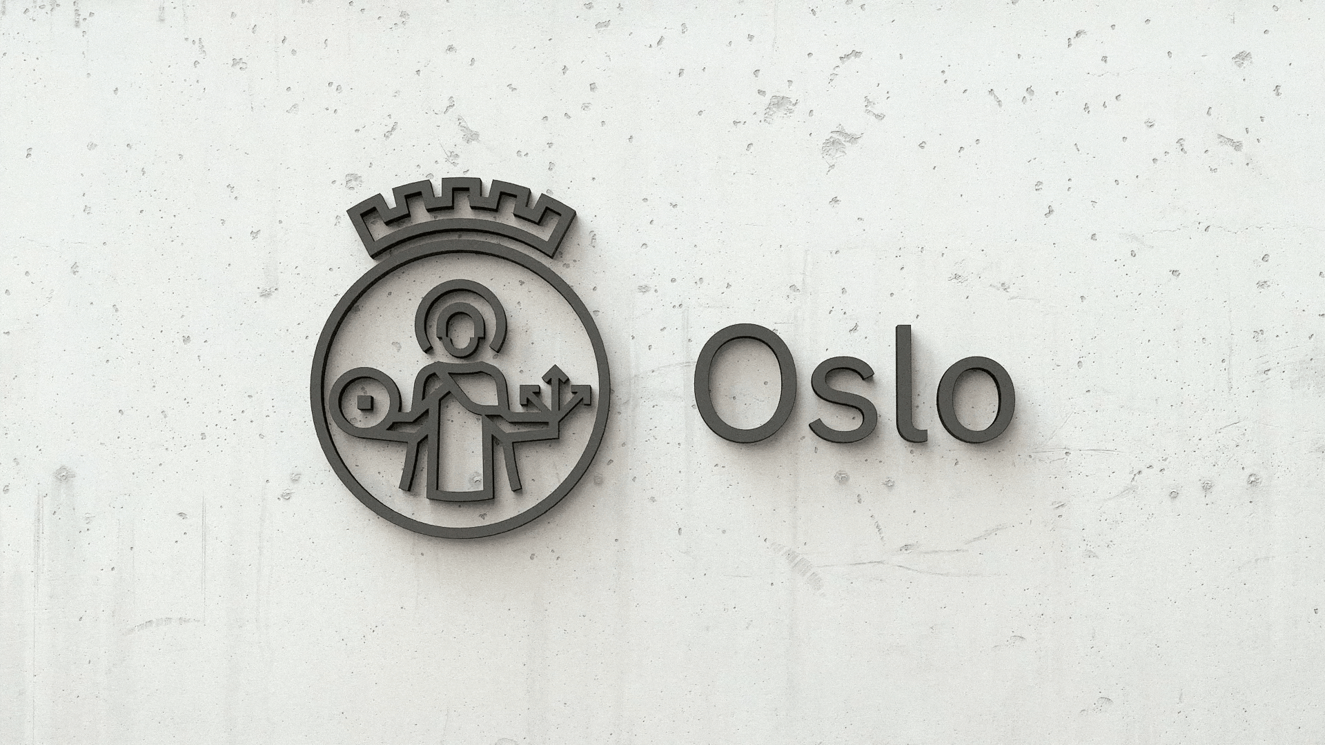 ↑奥斯陆 新城市标志 Oslo City Logo