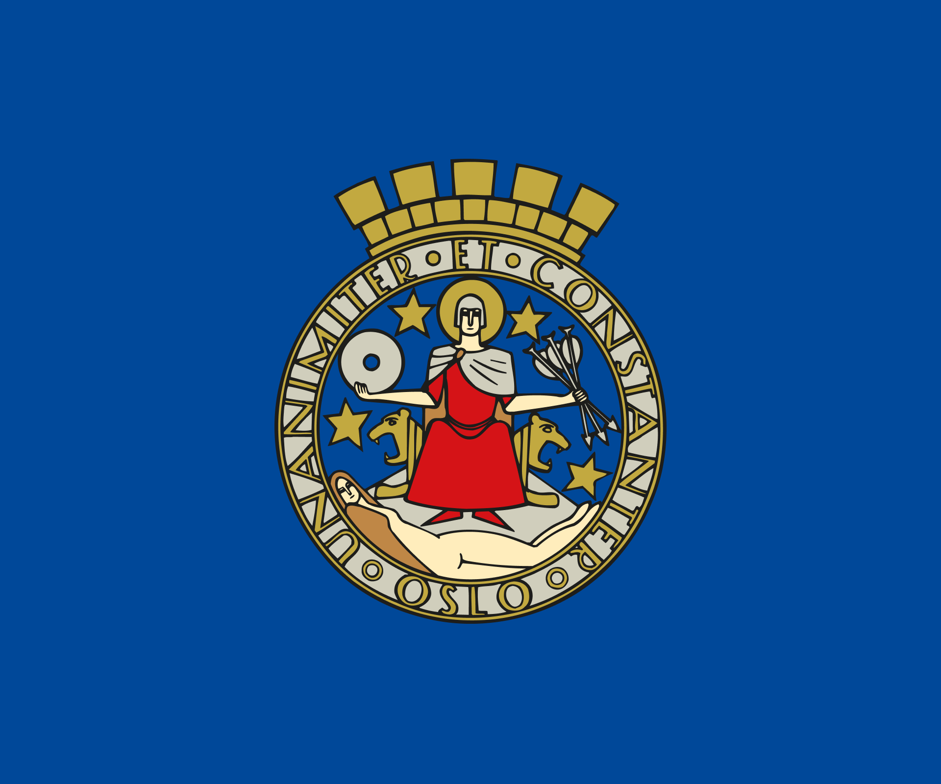 ↑ 奥斯陆市徽 Oslo Coat of Arms