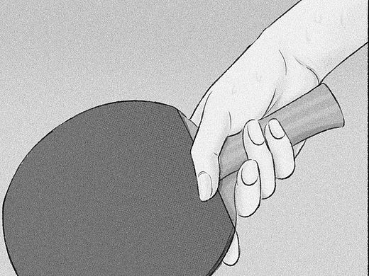 【漫画】打直球🏓️❤️