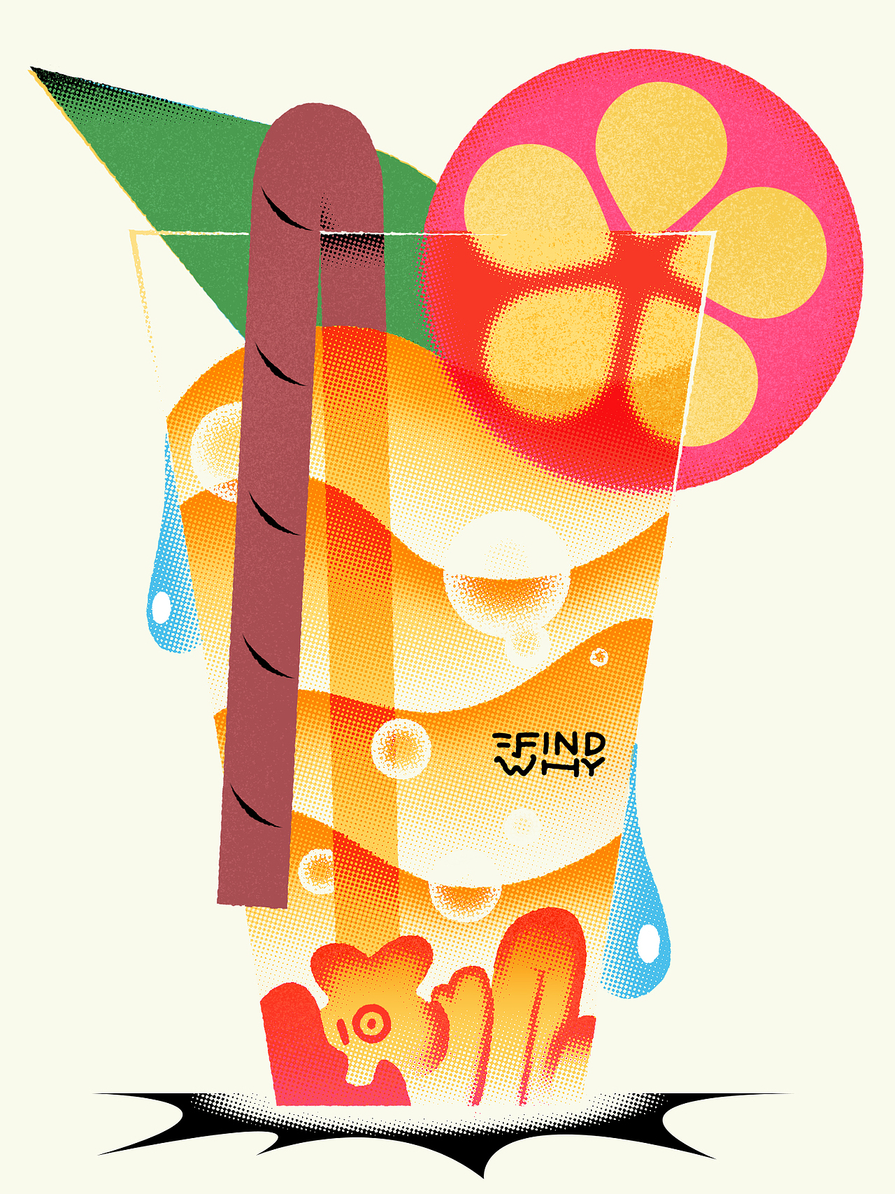 8月的“话”（图ZMzk1OTI5MDcy） - 创作习作 - 站酷设计师Findwhy原创素材 - 站酷ZCOOL