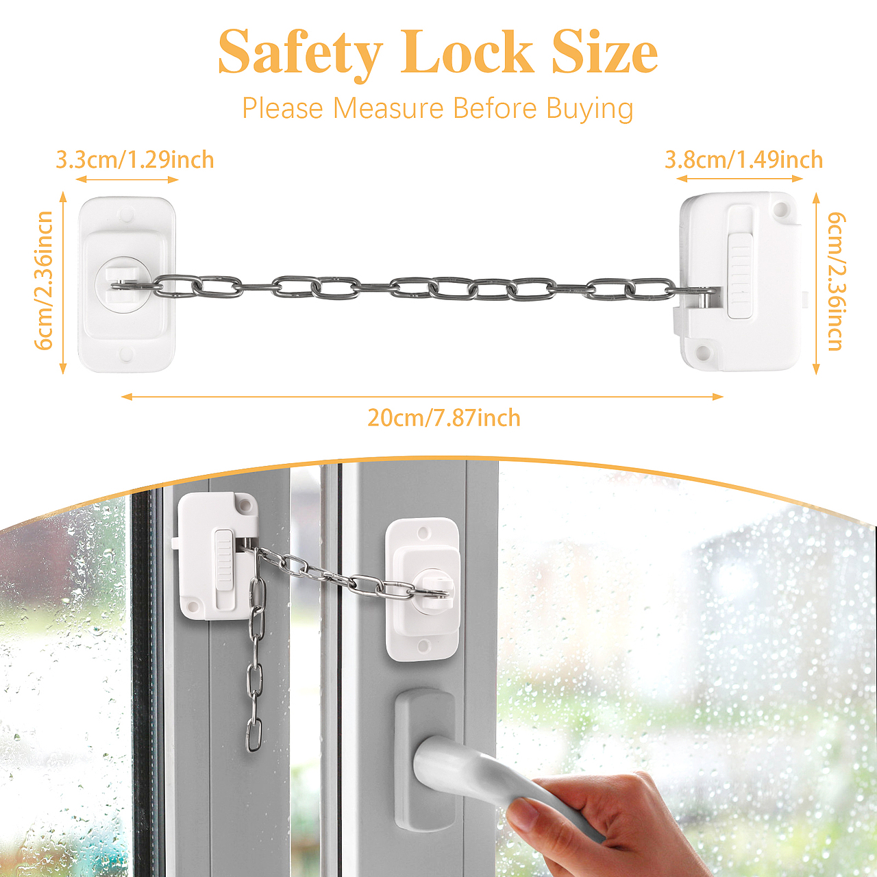 亚马逊主图设计-儿童安全锁