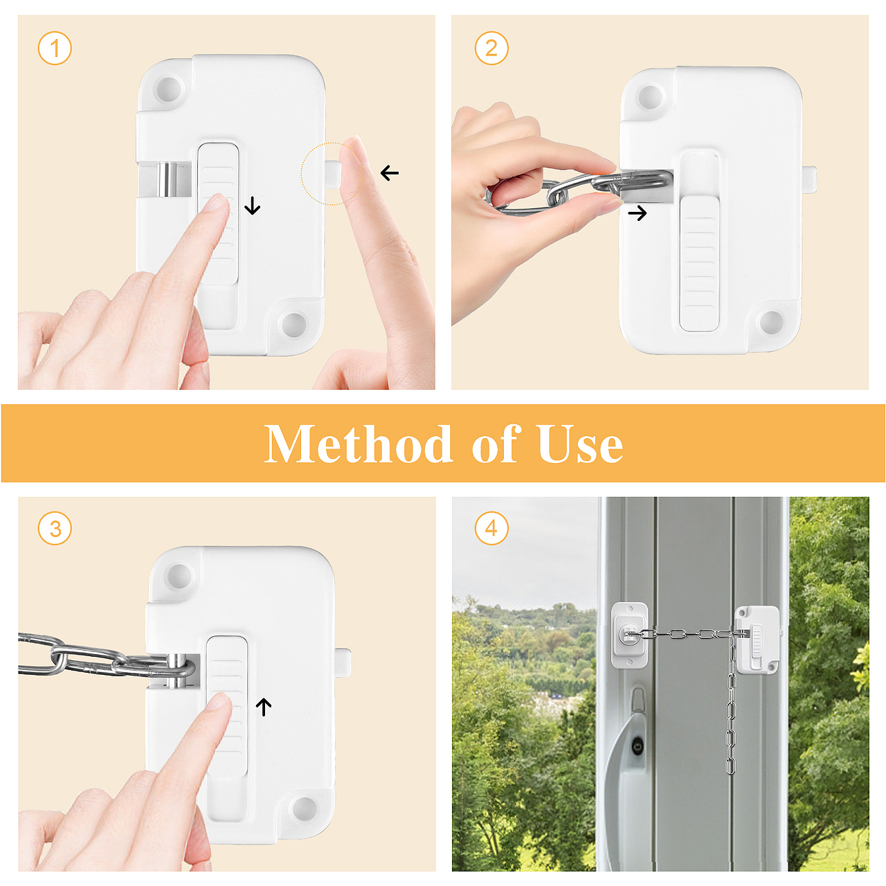 亚马逊主图设计-儿童安全锁