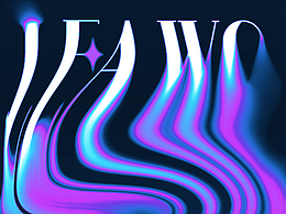 ps流动字体练习