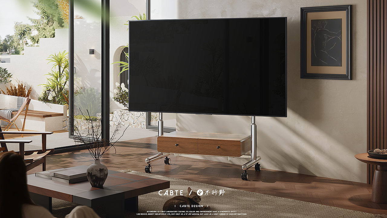 卡步特【木行野】艺术电视推车（图ZMzk1OTQyNzk2） - 品牌 - 站酷设计师贝石视觉原创素材 - 站酷ZCOOL