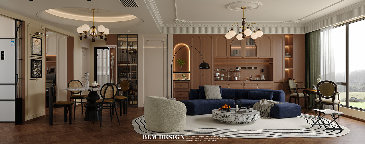 法式家装效果图