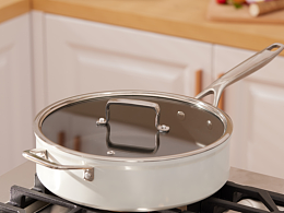 白色湯鍋 | 產(chǎn)品拍攝 | 廚具拍攝