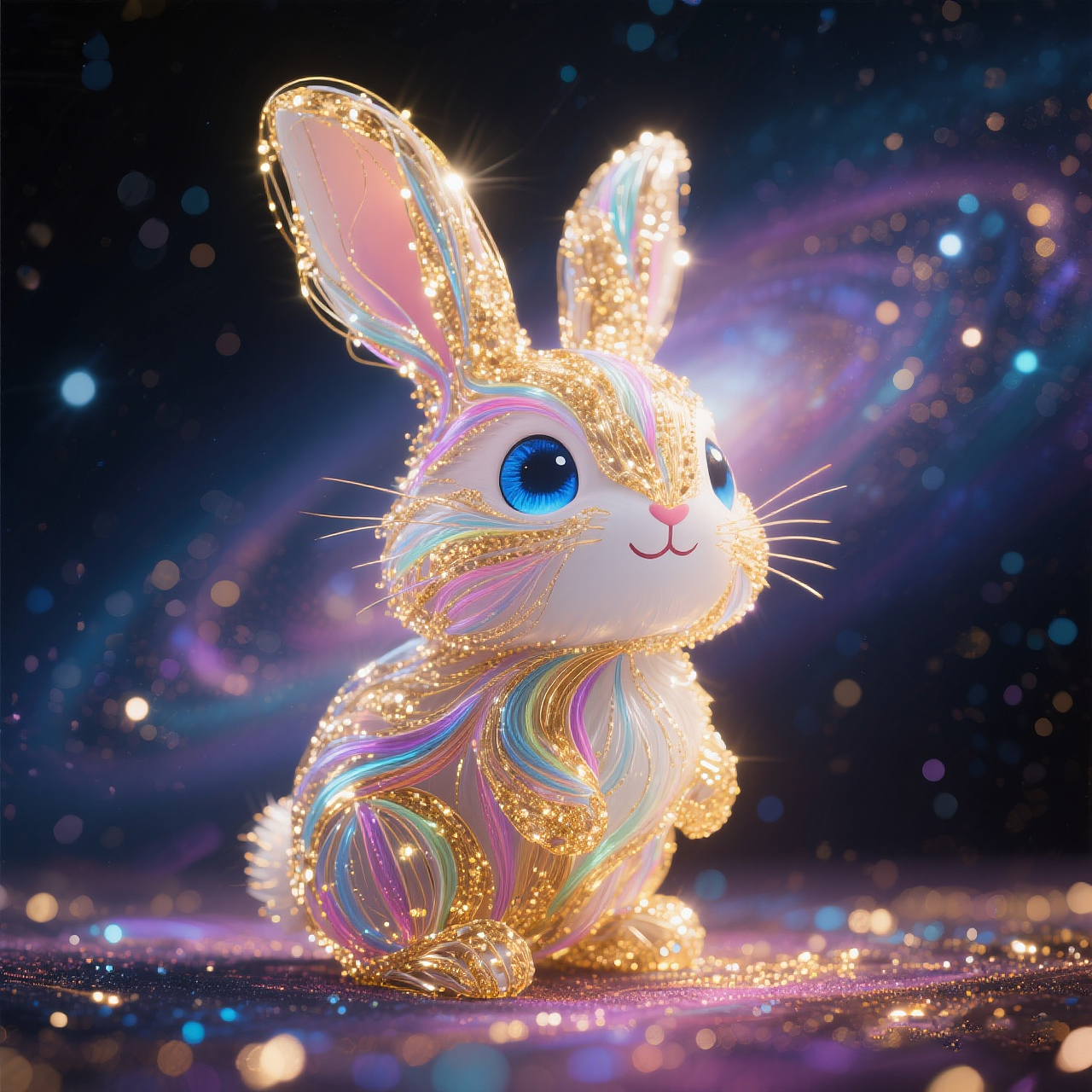 AIGC-十二生肖萌宠-璀璨星河版（图ZMzk1OTU1MjU2） - AI作品 - 站酷设计师丶北极光原创素材 - 站酷ZCOOL