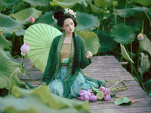 误入藕花