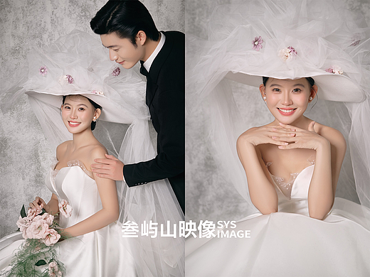 心动坏了！法式复古主纱婚纱照原来这么好看