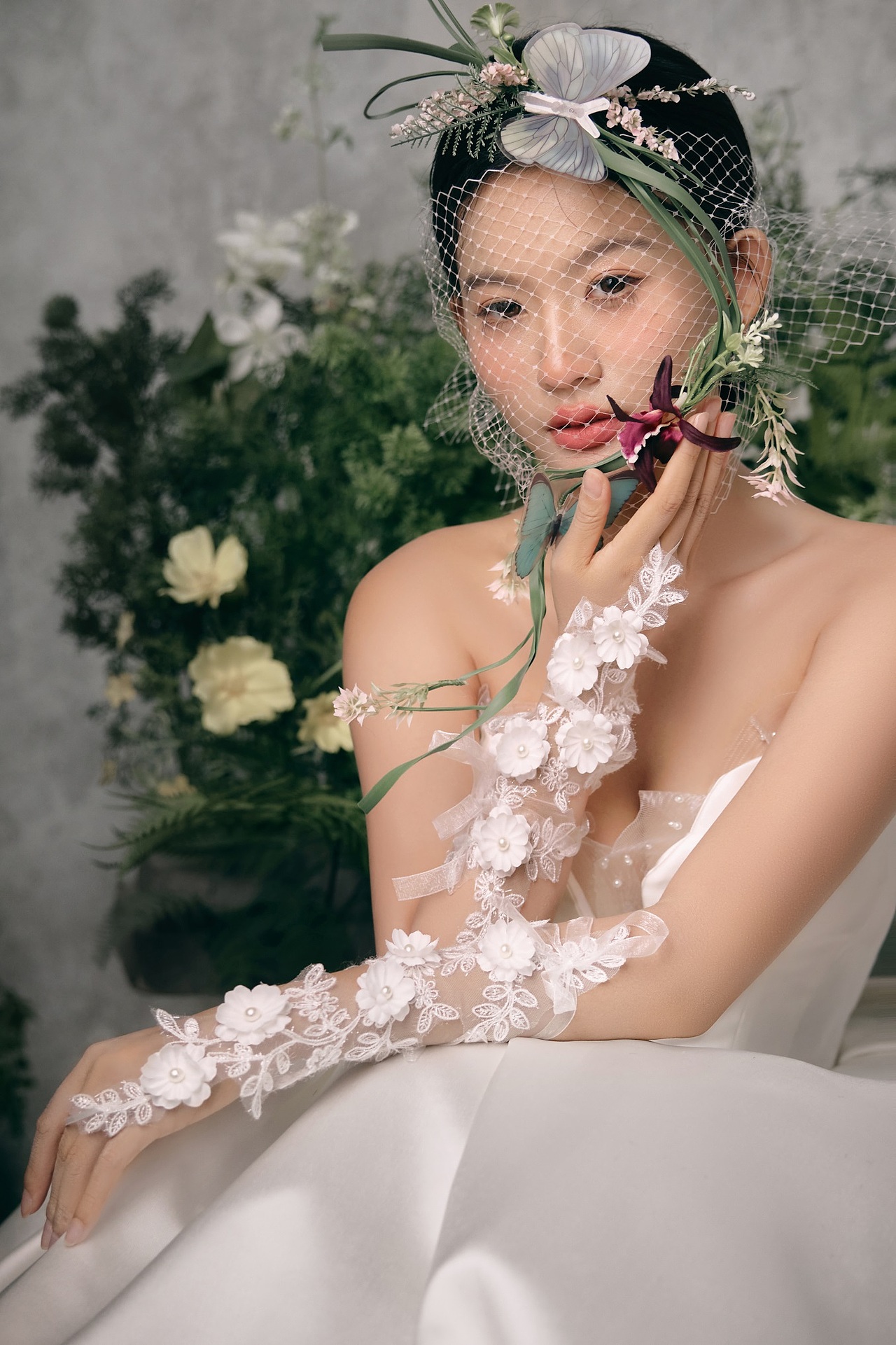 心动坏了!法式复古主纱婚纱照原来这么好看