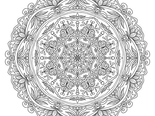 禅绕画，曼陀罗