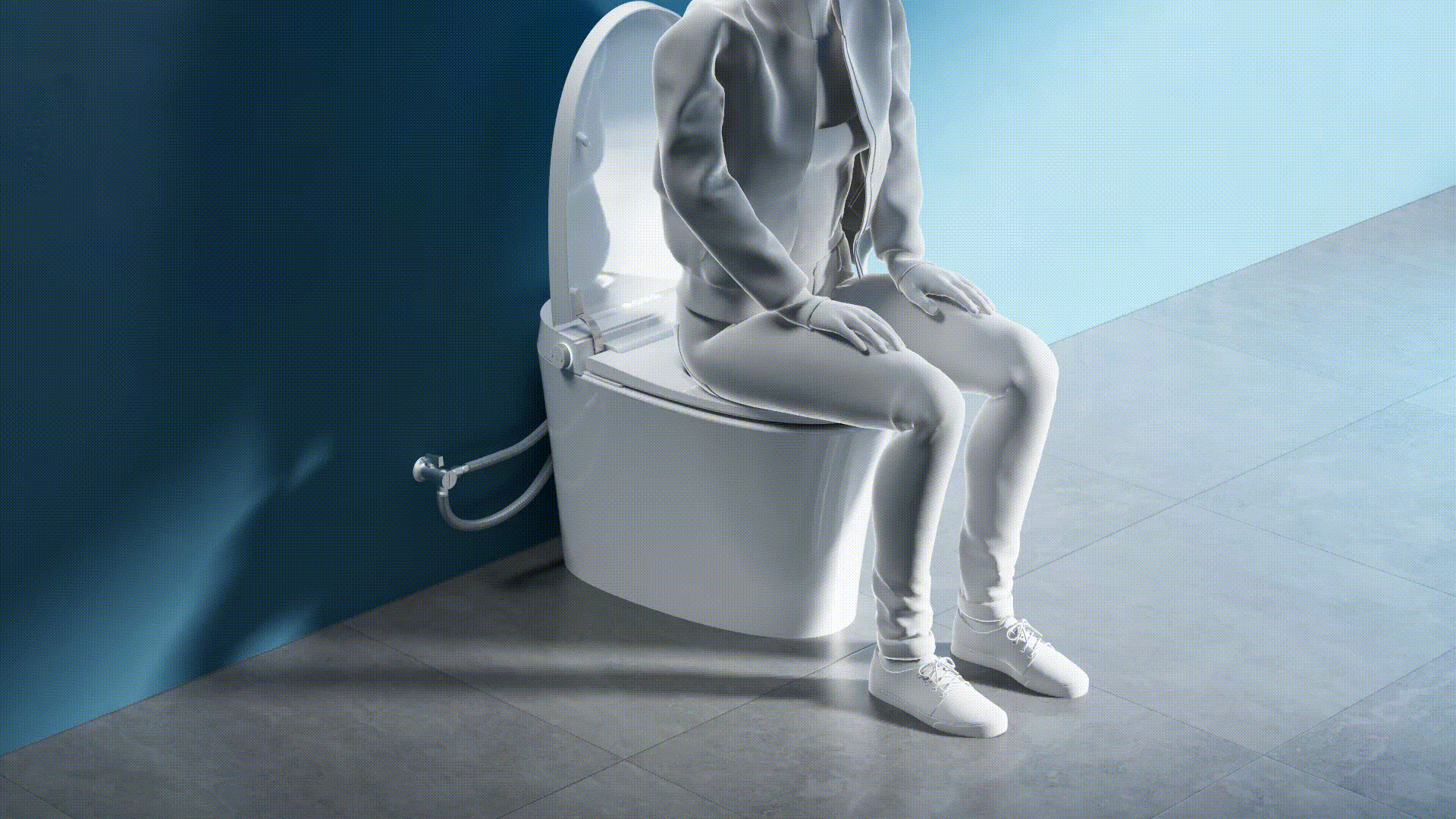 智能马桶冲水原理视频