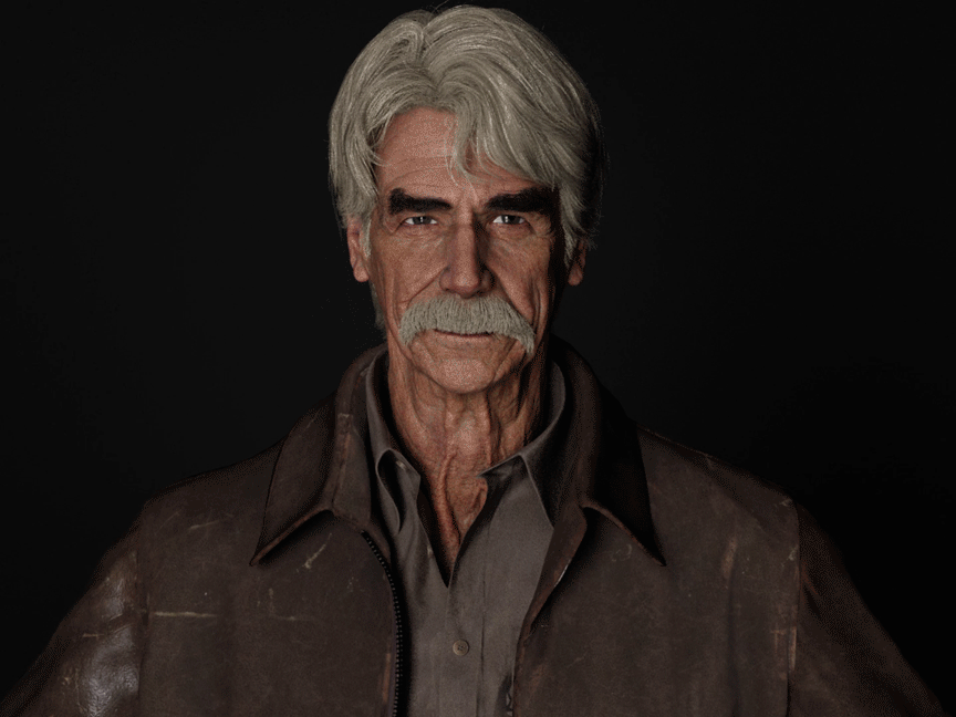 Sam Elliott 山姆·艾里奥特/二代恶灵骑士建模