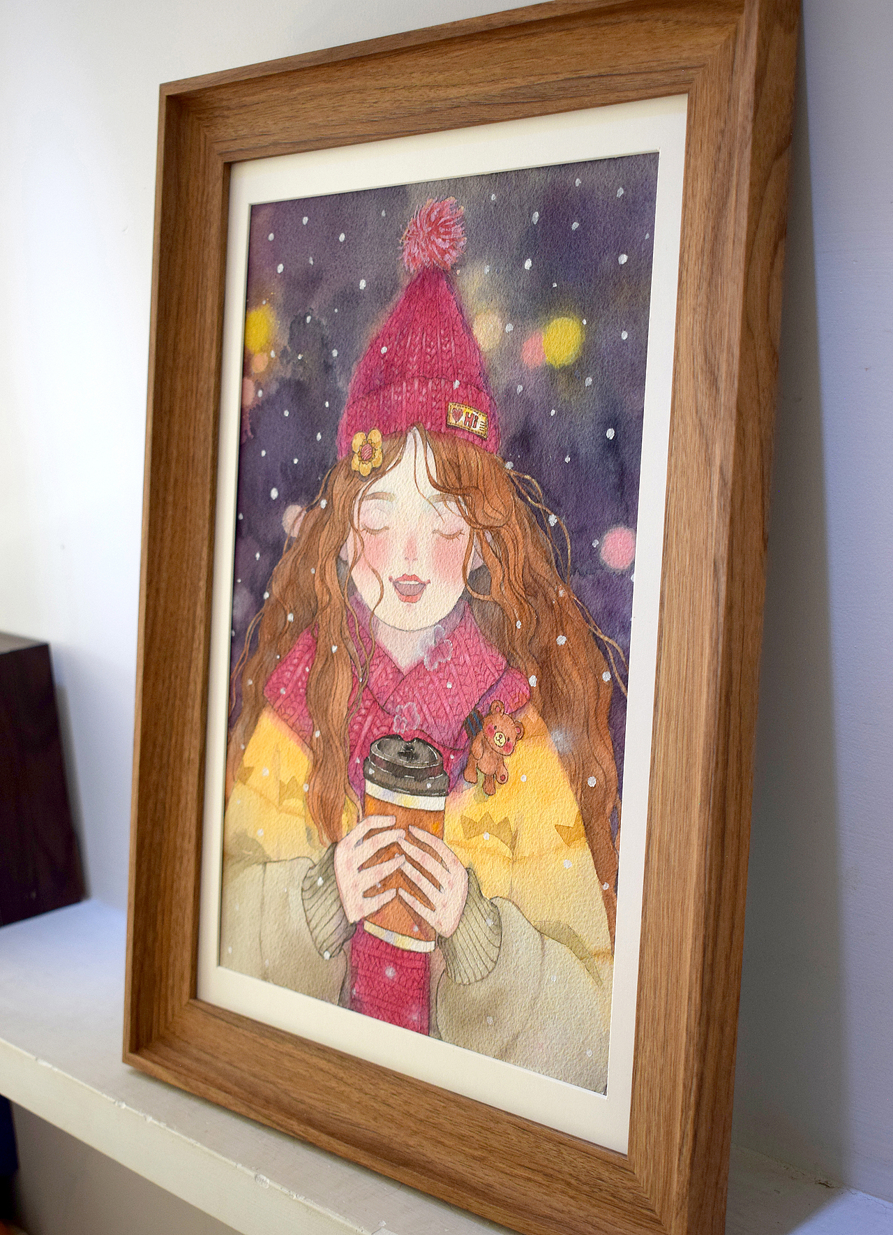 爱喝咖啡的女孩，运气不会差！（图ZMzk1OTY5NTc2） - 艺术插画 - 站酷设计师钟满满原创素材 - 站酷ZCOOL