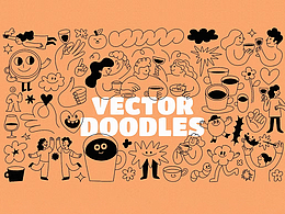 手繪涂鴉小怪物