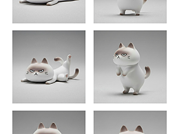 emo一某猫卡通形象[原创]