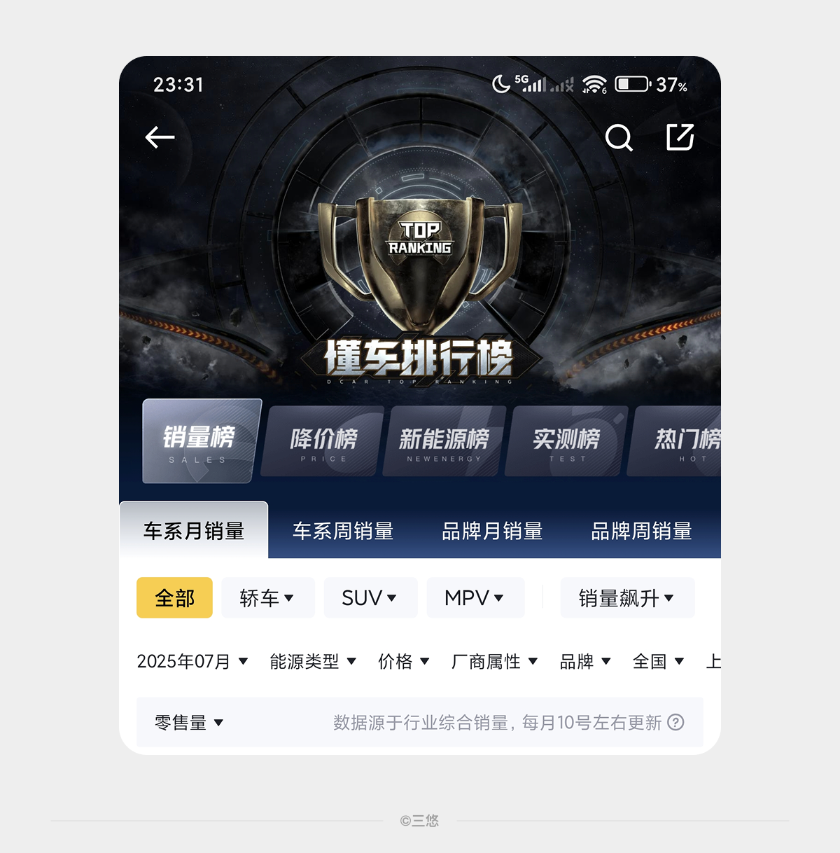 不一样的标签页设计