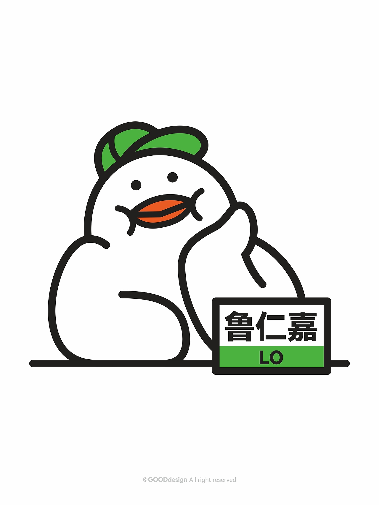 鸽丙-粤语工牌系列（图ZMzk1OTc2NDQ4） - IP形象 - 站酷设计师好好设计GOOD原创素材 - 站酷ZCOOL