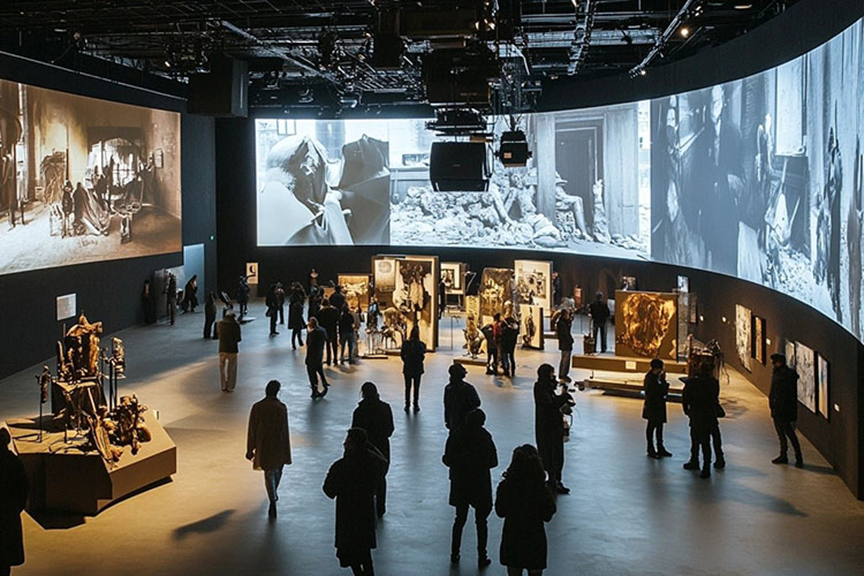 复原场景与数字叙事交融，让博物馆历史遗址故事鲜活传承。（图ZMTUyMDkzMDQ=） - 观点 - 站酷设计师振邦视界原创素材 - 站酷ZCOOL