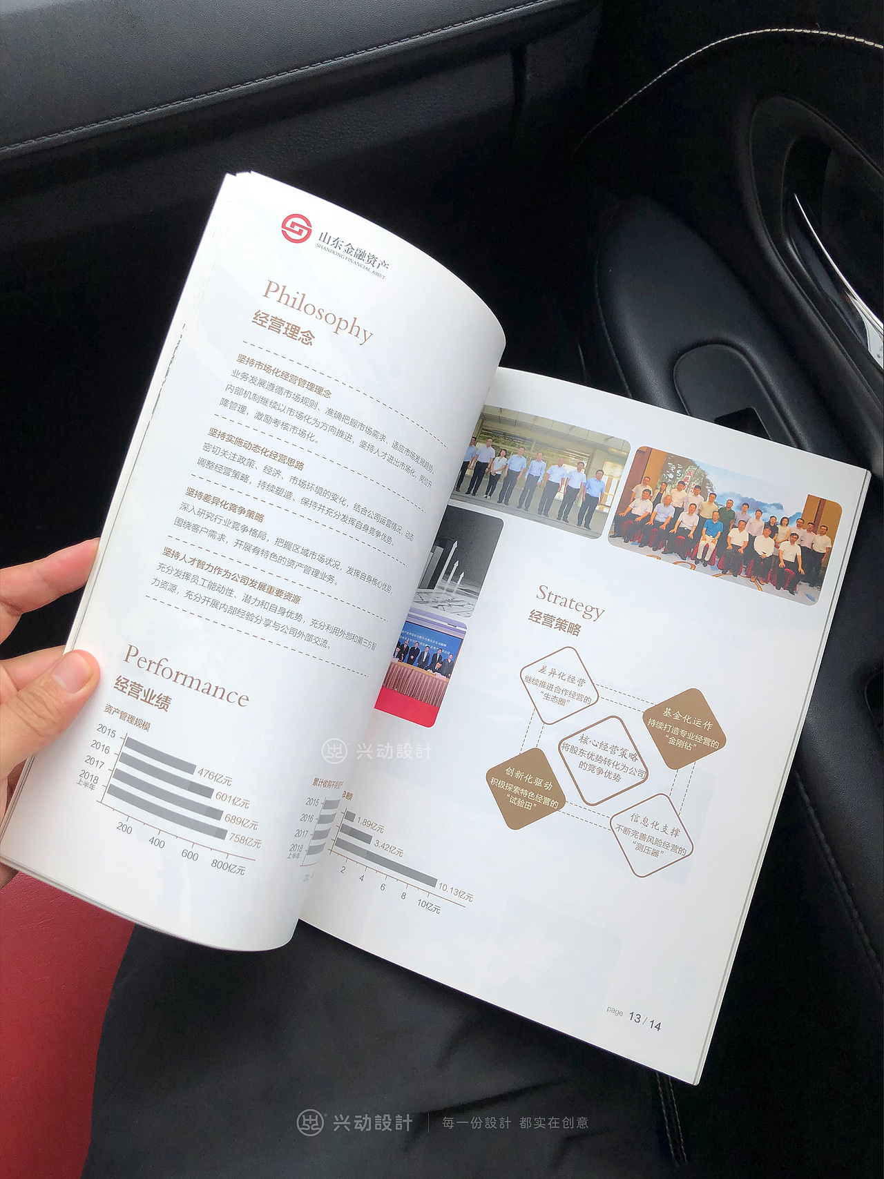 资产管理画册设计