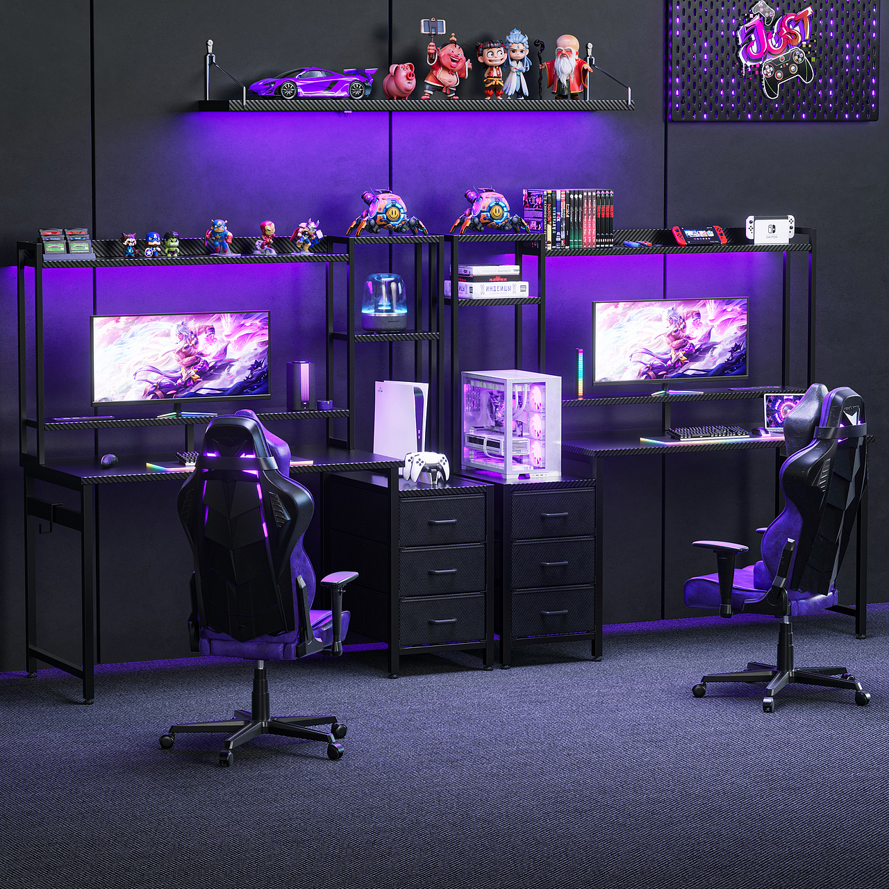 亚马逊办公桌电脑桌3D渲染丨C4D写实渲染