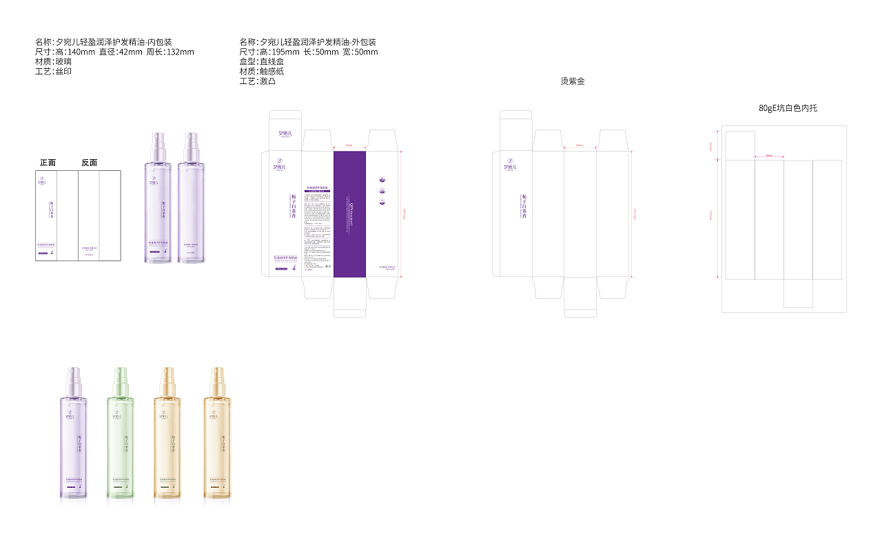 护肤品包装设计平面图（图ZMzk1OTgyODU2） - 包装 - 站酷设计师设计师Sunnyyzf原创素材 - 站酷ZCOOL