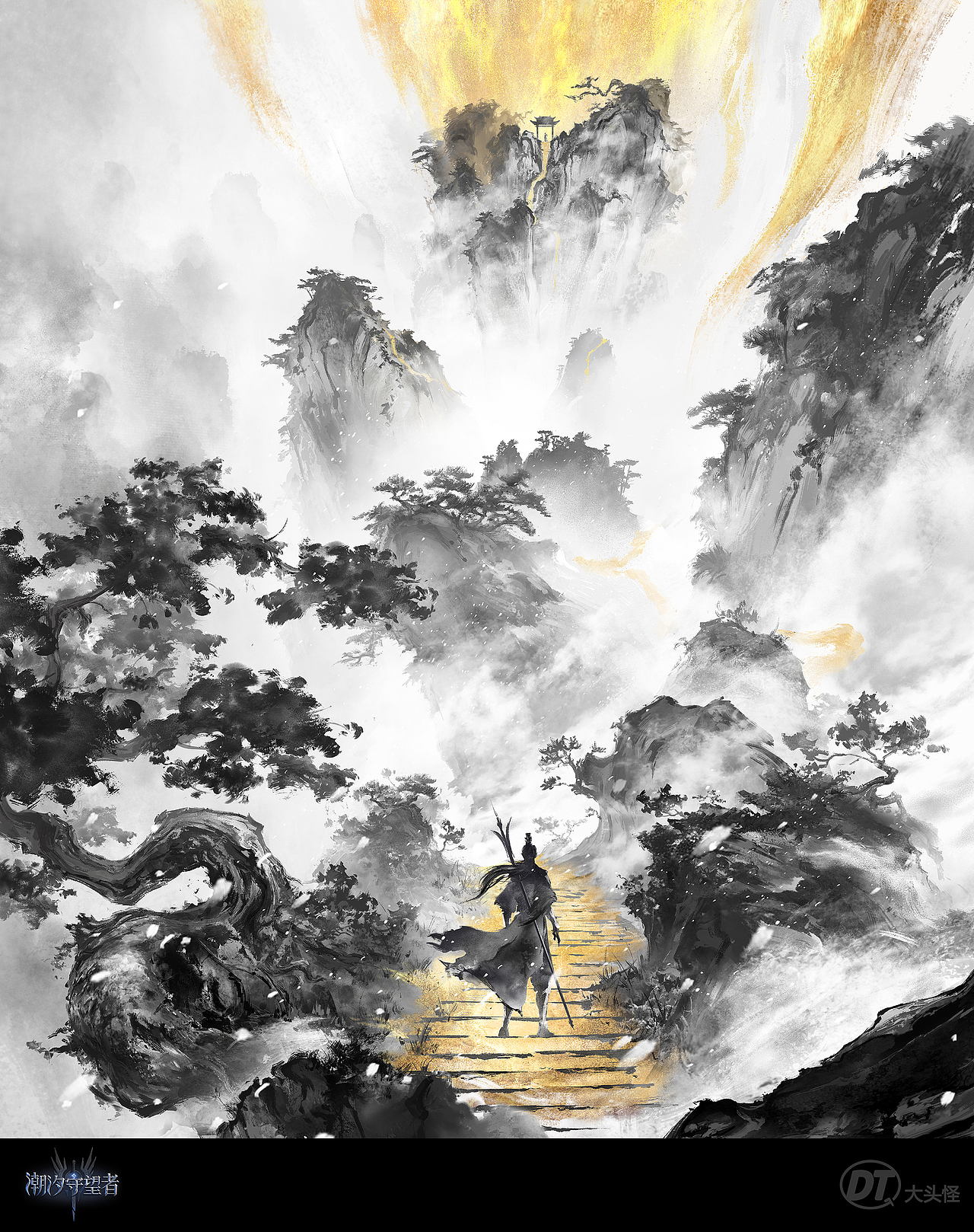 一念封神-杨戬（图ZMzk1OTg0MTA4） - 游戏原画 - 站酷设计师成都大头怪文化原创素材 - 站酷ZCOOL