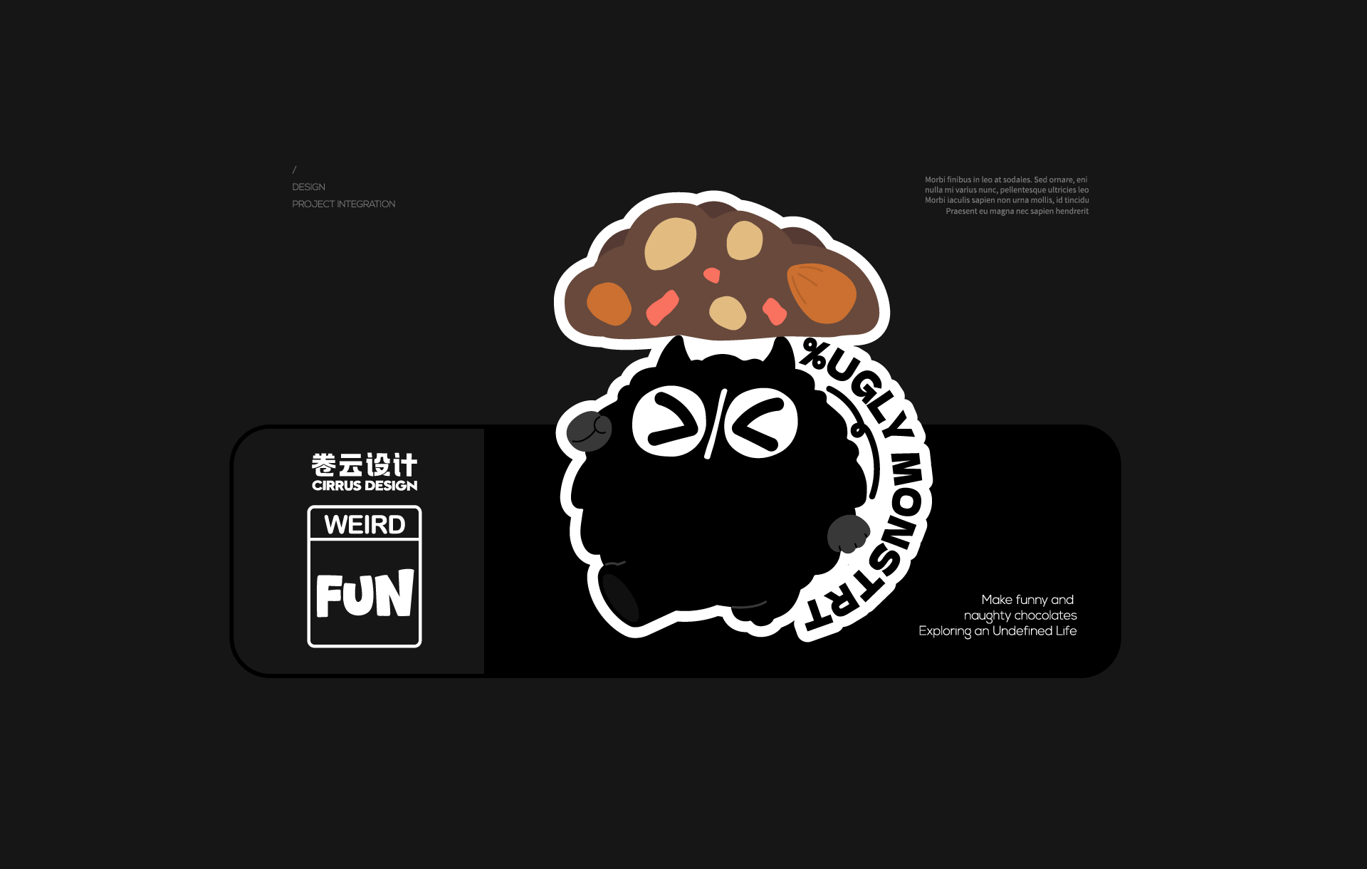 IP形象设计|金丝猴食品|丑八怪巧克力品牌IP设计全案(图ZMzk1OTg4NjEy) - IP形象 - 站酷设计师卷云品牌IP设计原创素材 - 站酷ZCOOL