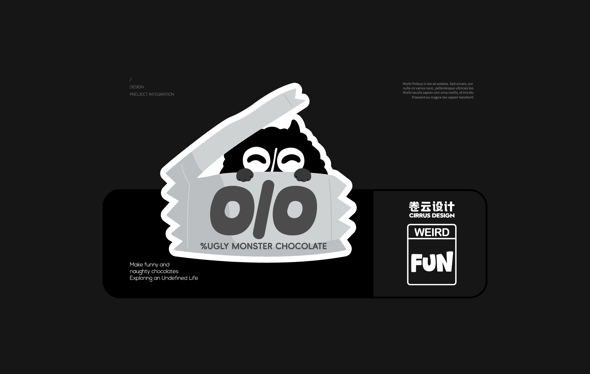 IP形象设计|金丝猴食品|丑八怪巧克力品牌IP设计全案(图ZMzk1OTg4NjE2) - IP形象 - 站酷设计师卷云品牌IP设计原创素材 - 站酷ZCOOL