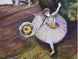 芭蕾舞演員（大師臨?。?/><div   id=