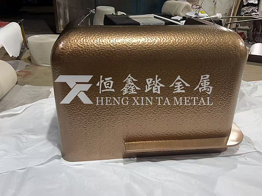 不锈钢水波纹吧台 酒店餐厅不锈钢接待台