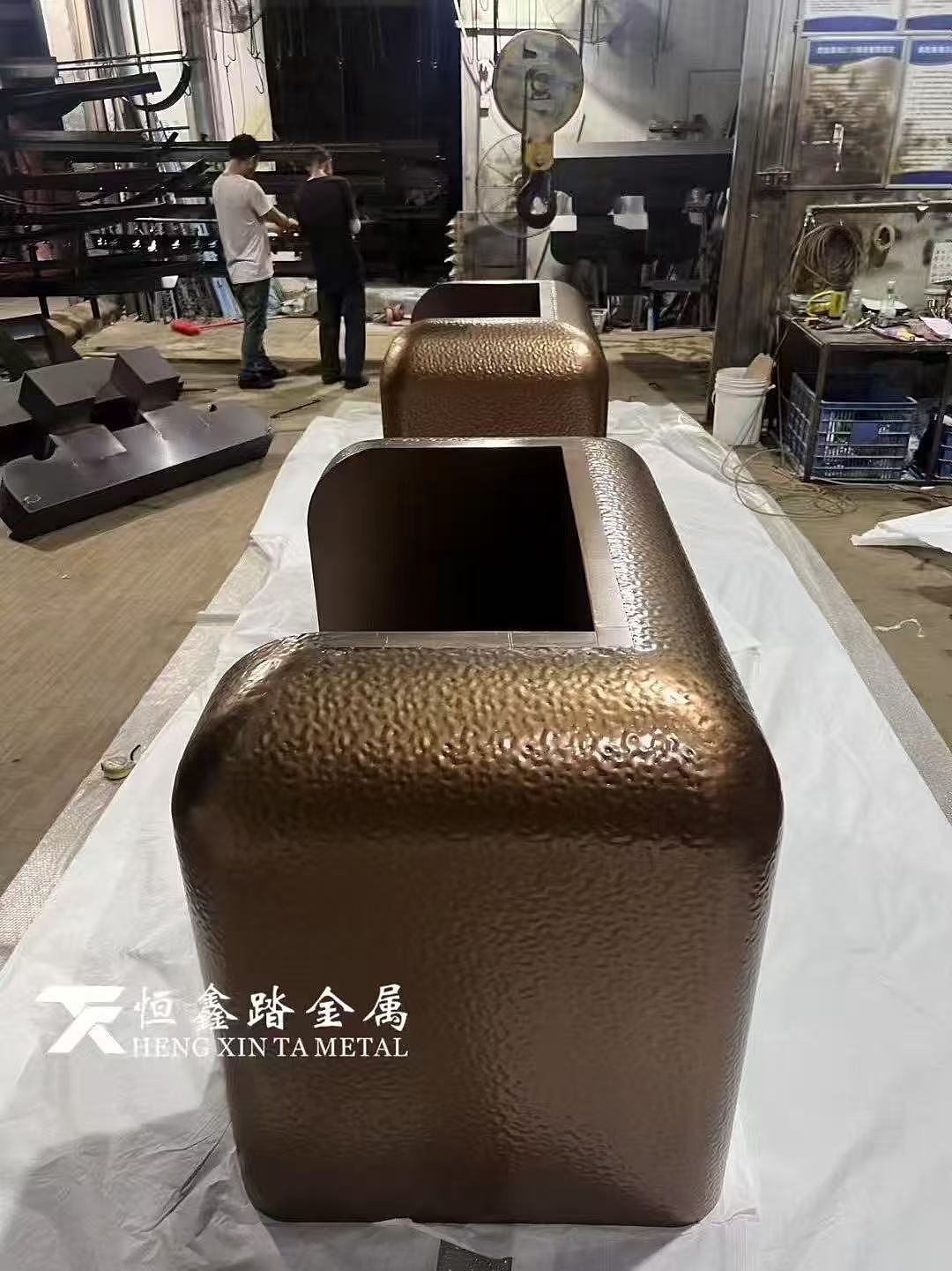 不锈钢水波纹吧台 酒店餐厅不锈钢接待台