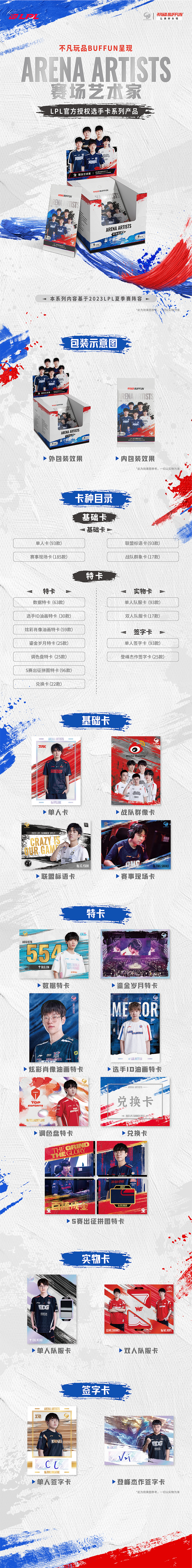 不凡玩品ARENA ARTISTS赛场艺术家LPL官方授权选手卡