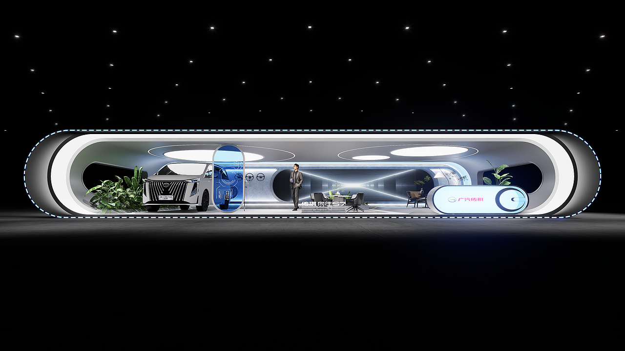 广汽传祺展位（图ZMzk1OTk2NTgw） - 展陈设计 - 站酷设计师白居易的居原创素材 - 站酷ZCOOL