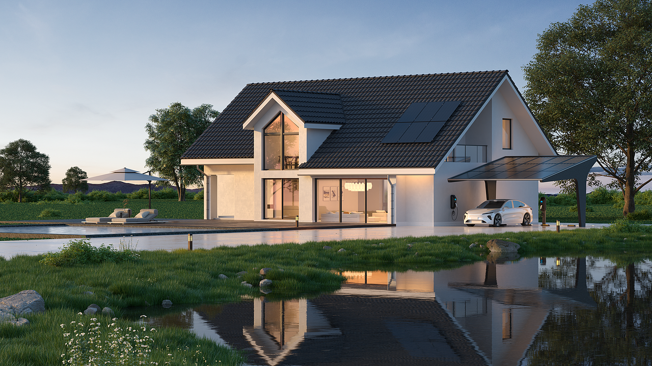 产品广告:天合光能黑色美学组件