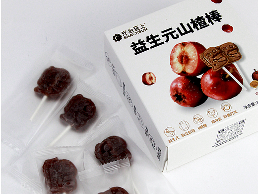 家人们谁懂啊！光合至上的益生元山楂棒包装太会了
