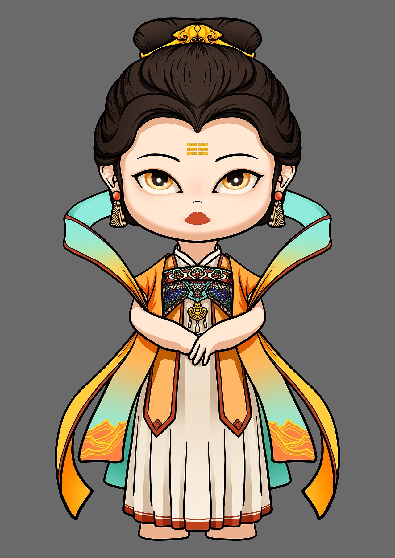 IP设计 八卦乾卦（图ZMzk2MDA2MDM2） - IP形象 - 站酷设计师道合潮玩原创素材 - 站酷ZCOOL