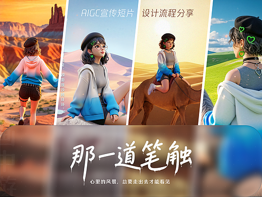AIGC影片丨《那一道笔触》流程分享