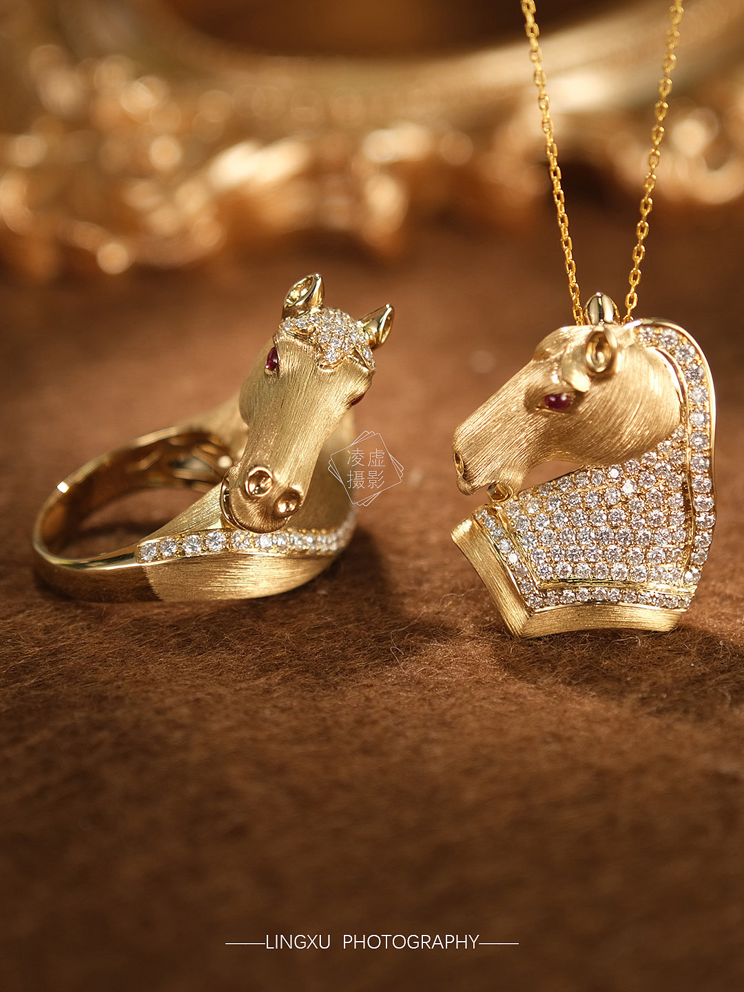 饰品拍摄欧式复古风