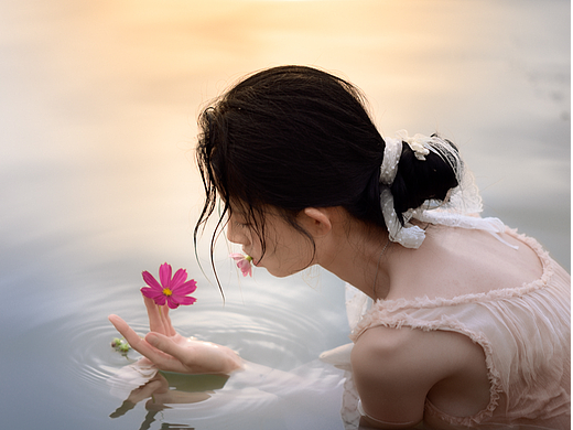 夏日人像