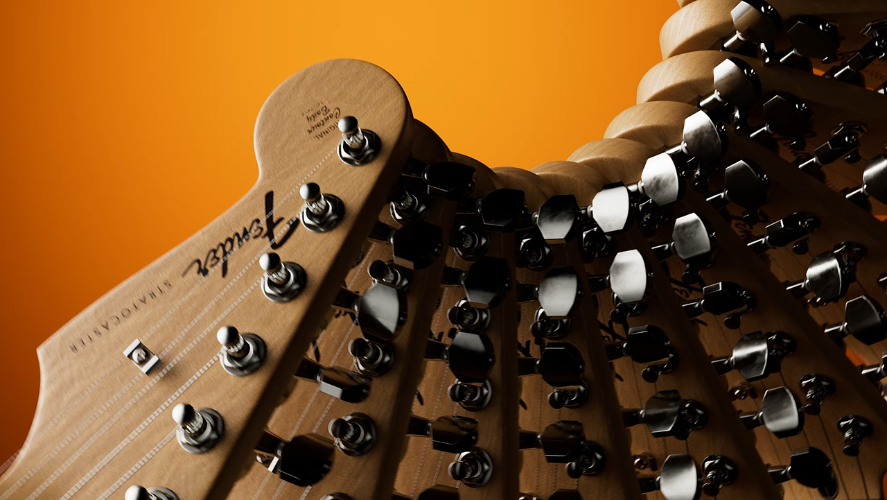 电吉他Stratocaster——动态演绎（图ZMzk2MDEwOTY0） - 产品 - 站酷设计师单色Luka原创素材 - 站酷ZCOOL