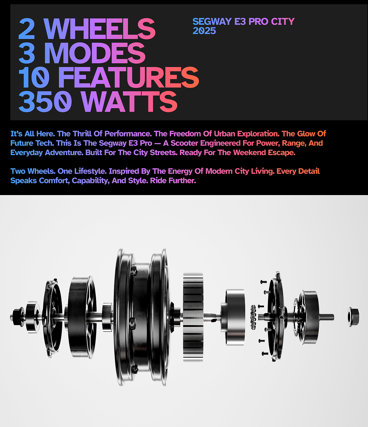 Segway E3 Pro|Own Your City