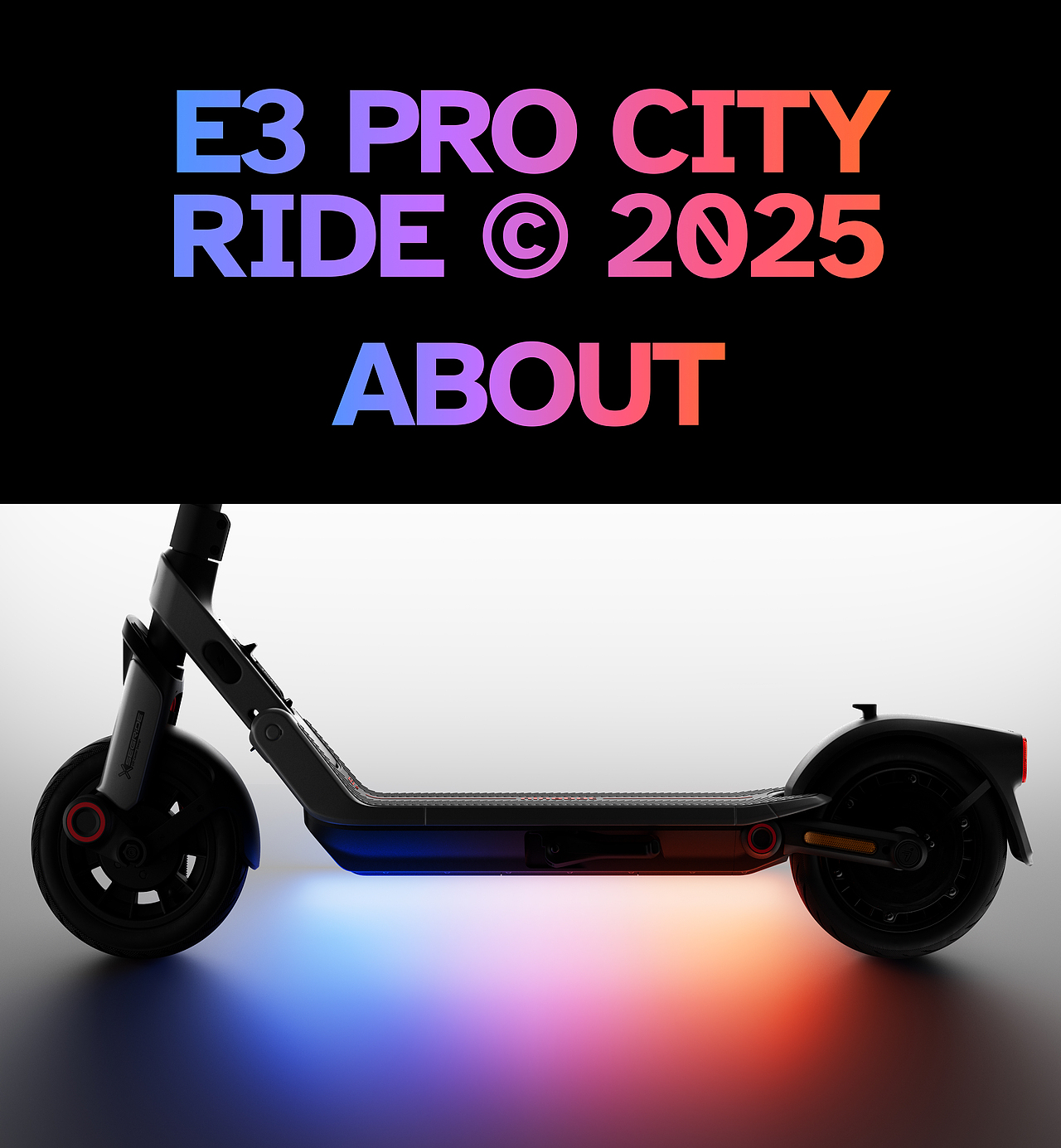 Segway E3 Pro|Own Your City