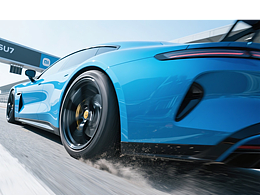 小米SU7｜星光蓝｜AI短片