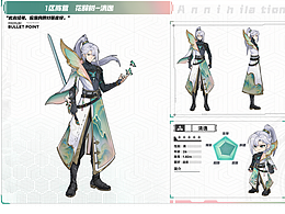 湮灭之地角色原画设定